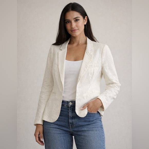 RACHEL ZOE Linen Blend Blazer NWT Size XL - Picture 13 of 13